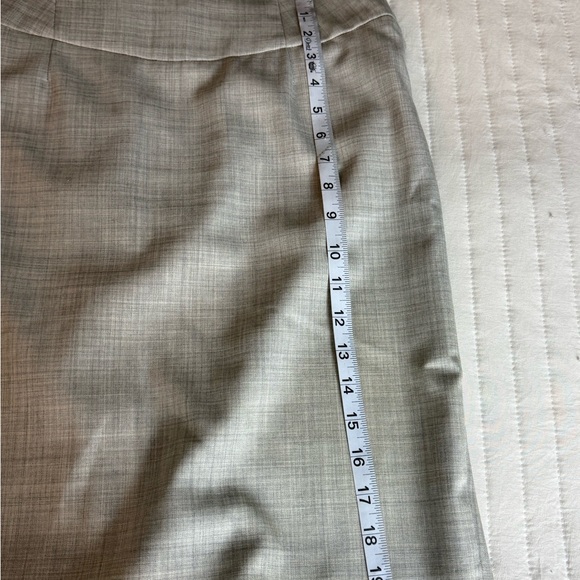 J.Crew 4P Petite Gray Pencil Skirt Preppy Classic Casual Chic Style - Picture 7 of 7